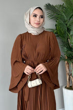 Pleated Maxi