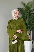 Pleated Maxi