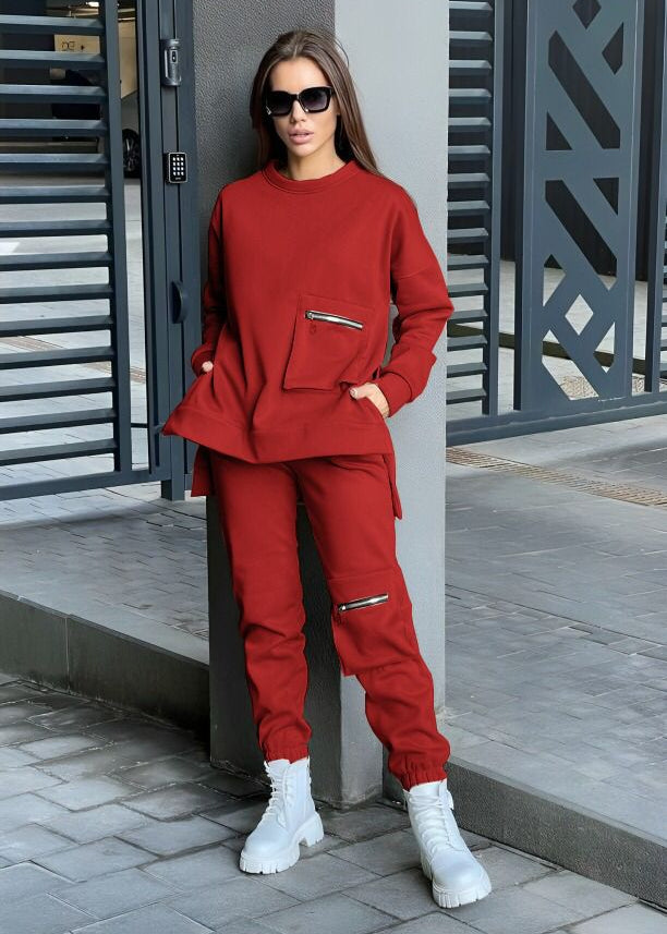 Winter Pocket Style Tracksuit