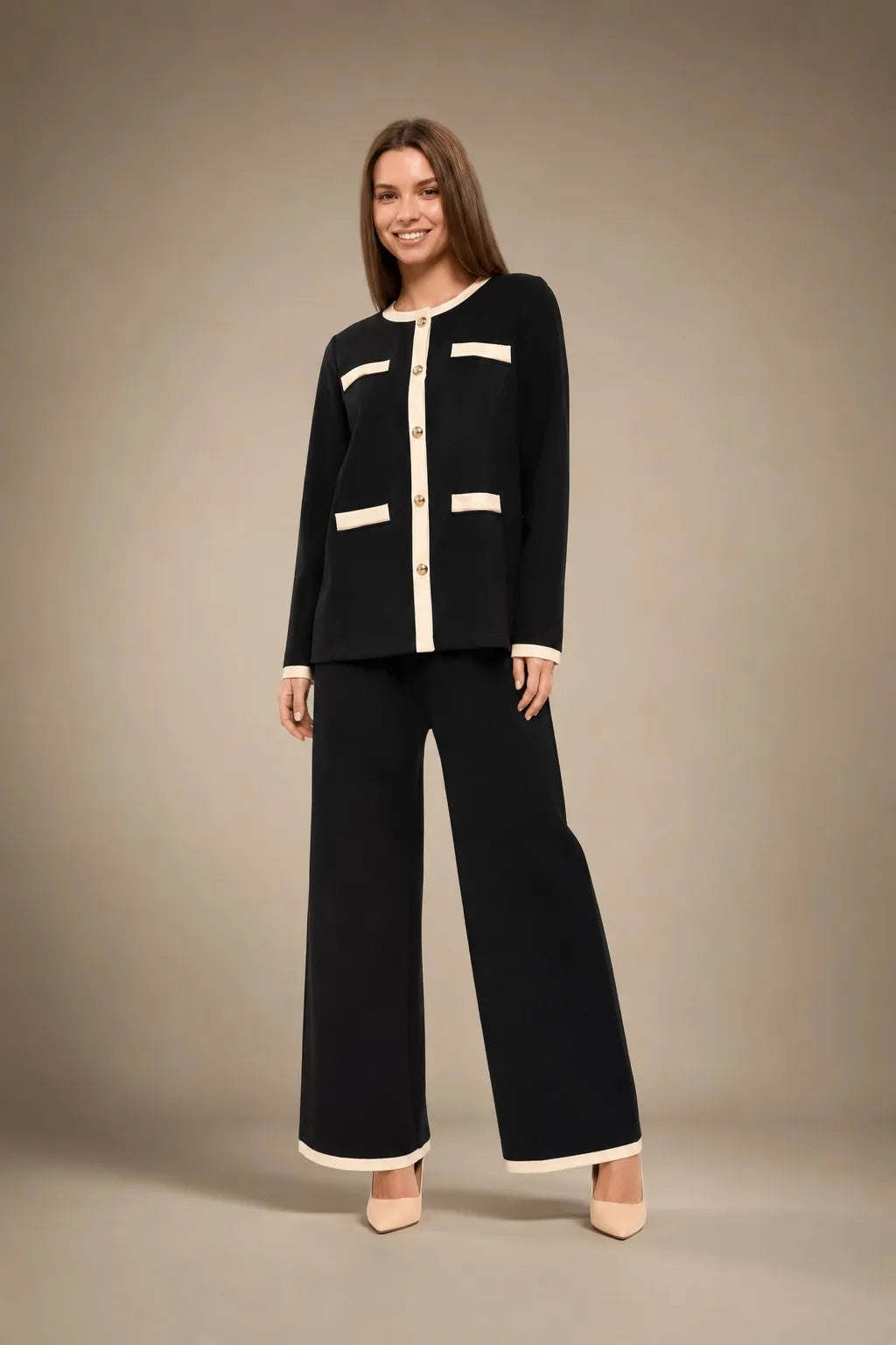 Front Button Pocket Style