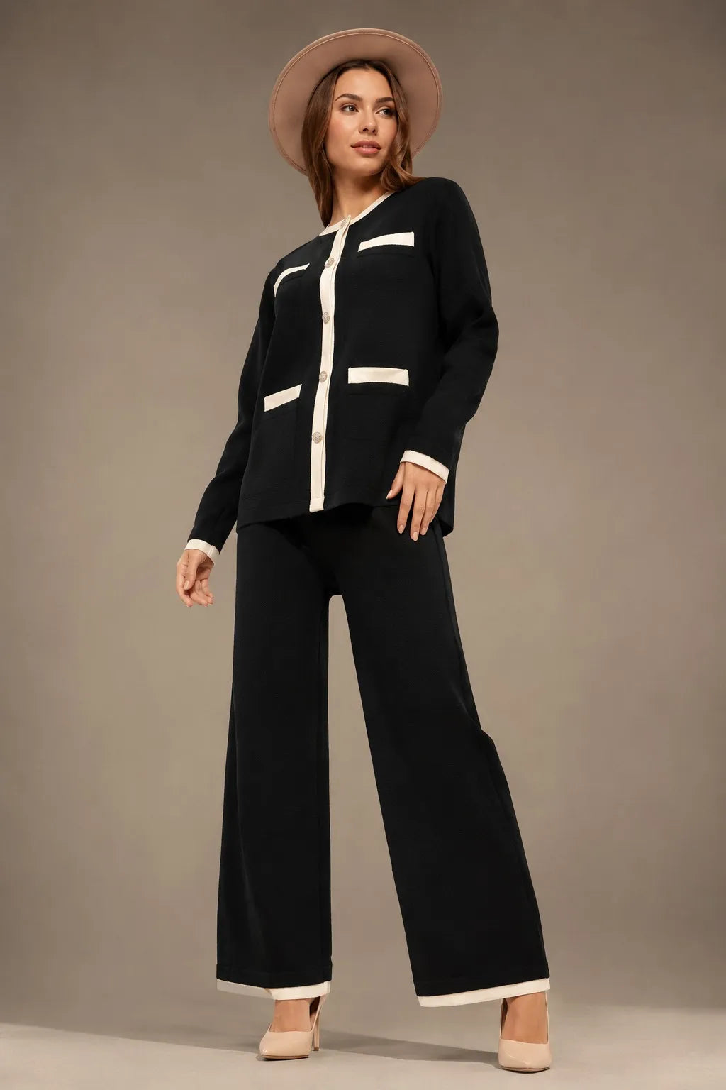 Front Button Pocket Style