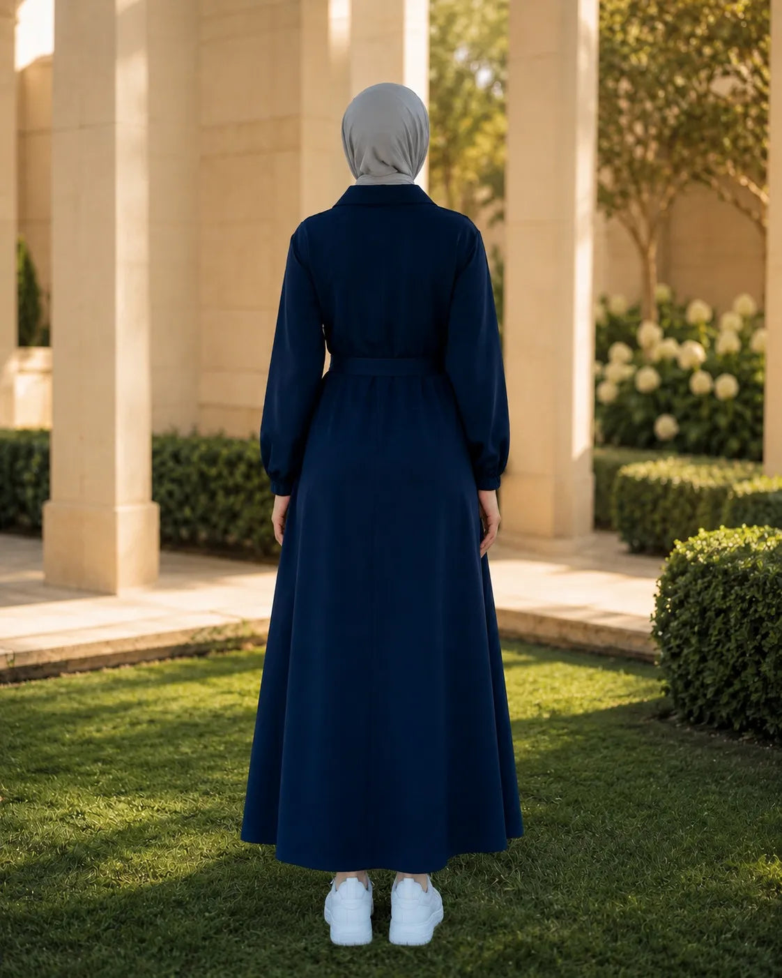 2PC Long Frock With Upper Fleece Jacket