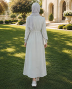 2PC Long Frock With Upper Fleece Jacket