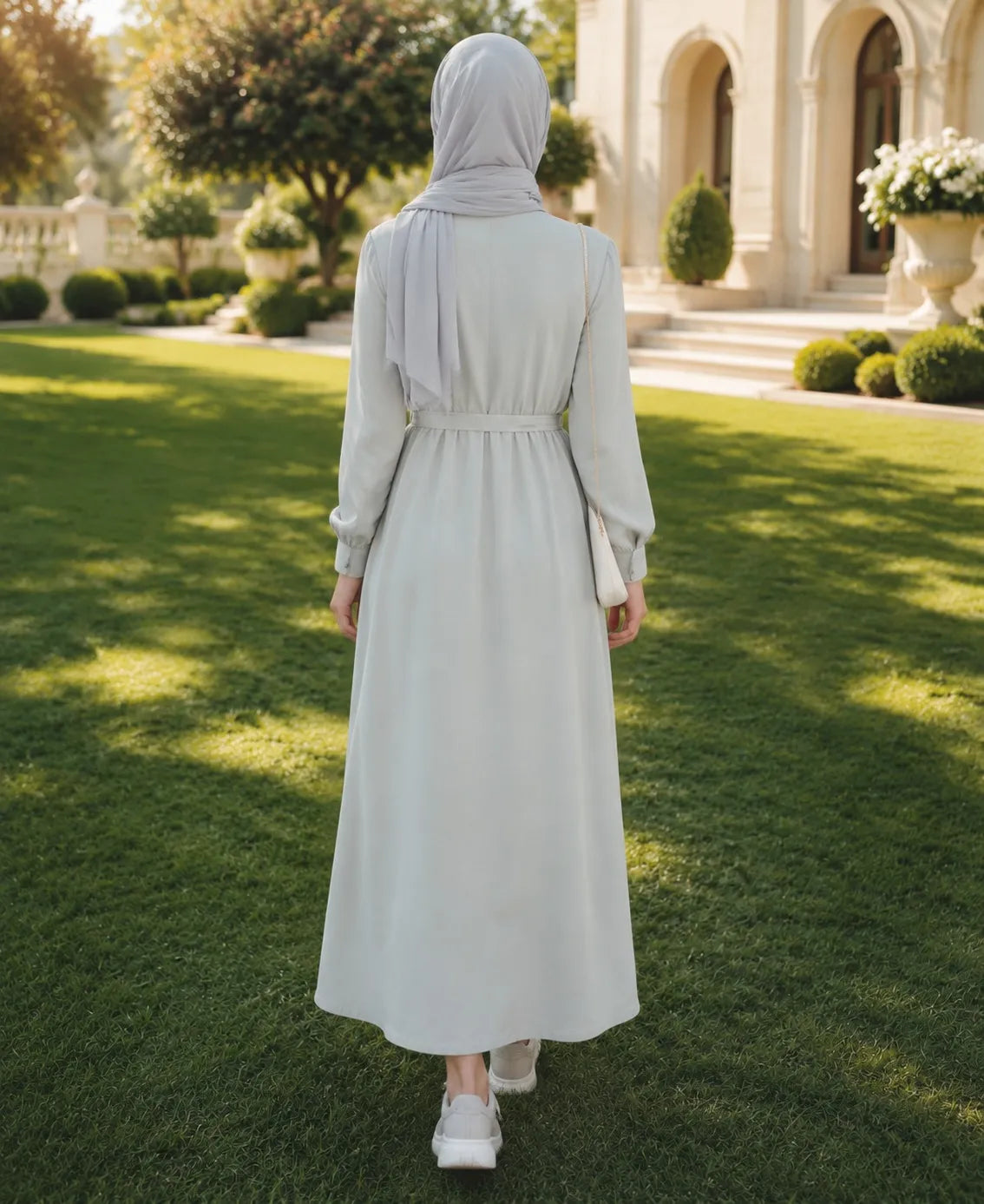 2PC Long Frock With Upper Fleece Jacket