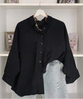 Black button down shirt II