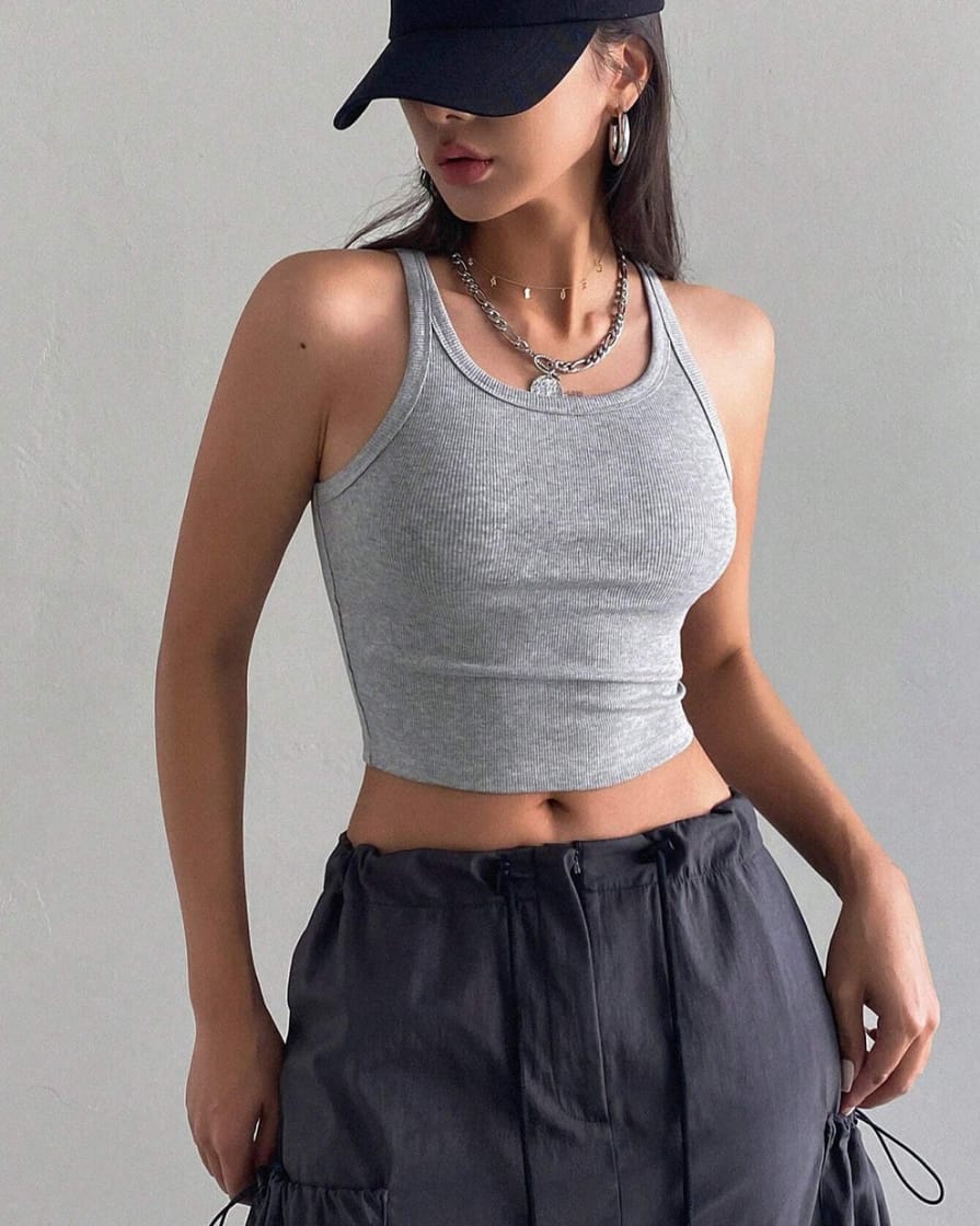 Dark Gray Tank top