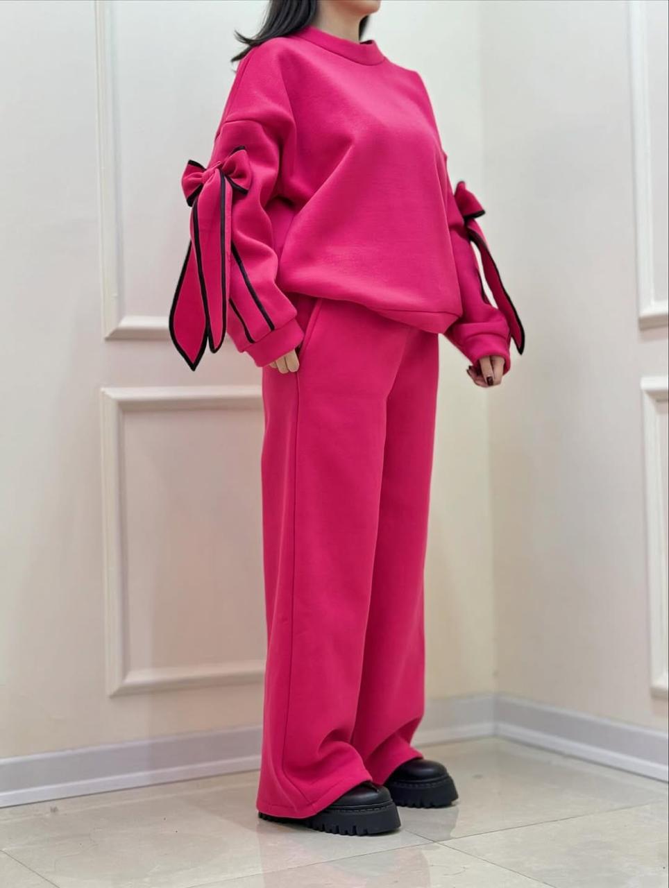 Bow Striped Co-Ord Set