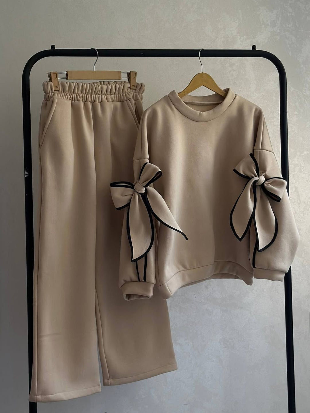 Bow Striped Co-Ord Set