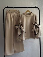Bow Striped Co-Ord Set