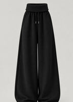 Curled Waist Oversize trouser