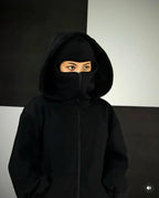 Woman Ninja Zipper Hoodie