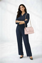 Navy Shirt & Navy Pant Set