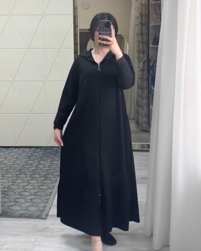 Joylo Long Zipper Hoodie Top