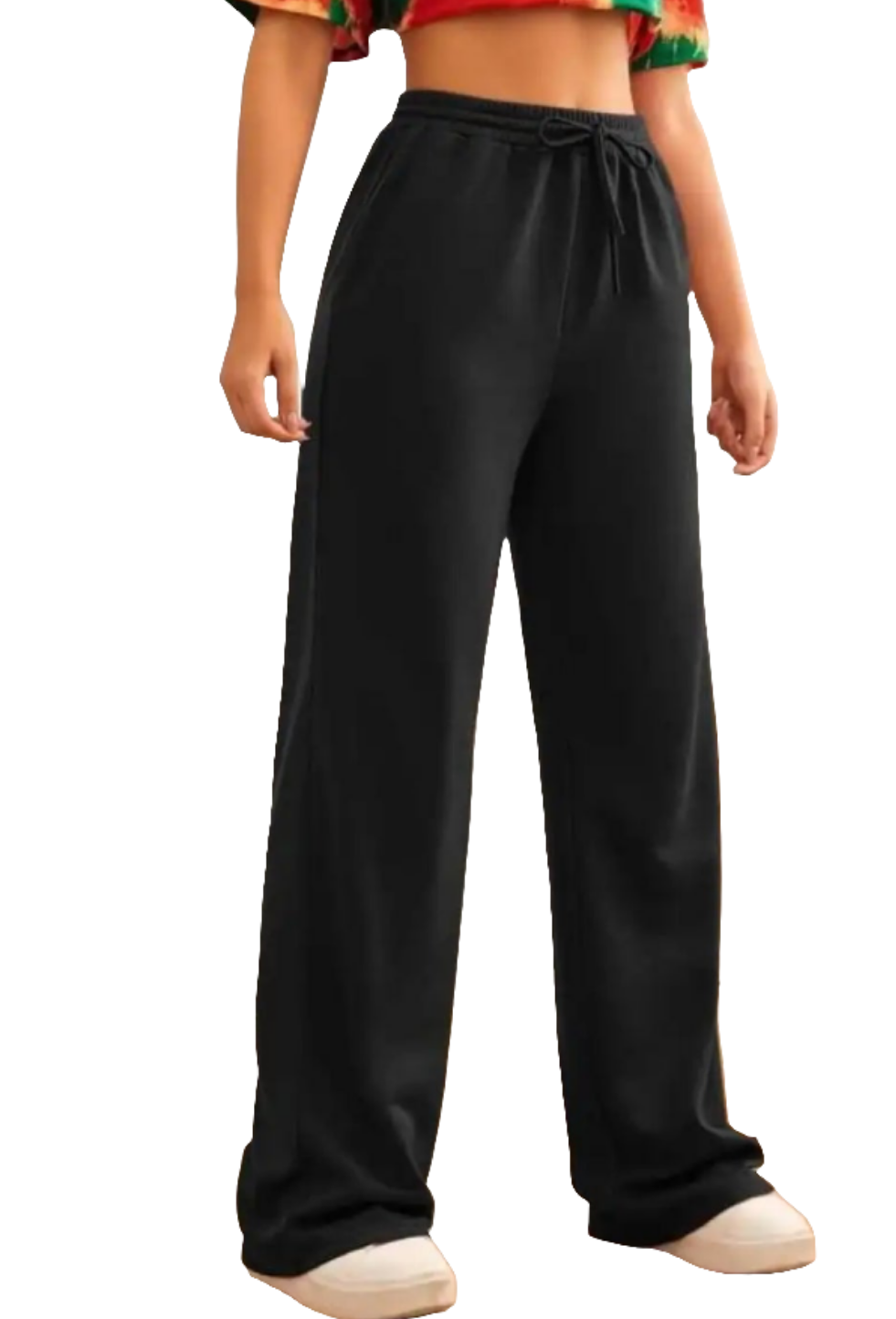 Pack of Three  Beige, Black, & White Flapper Trouser