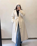 Seoul Style Belted Coat