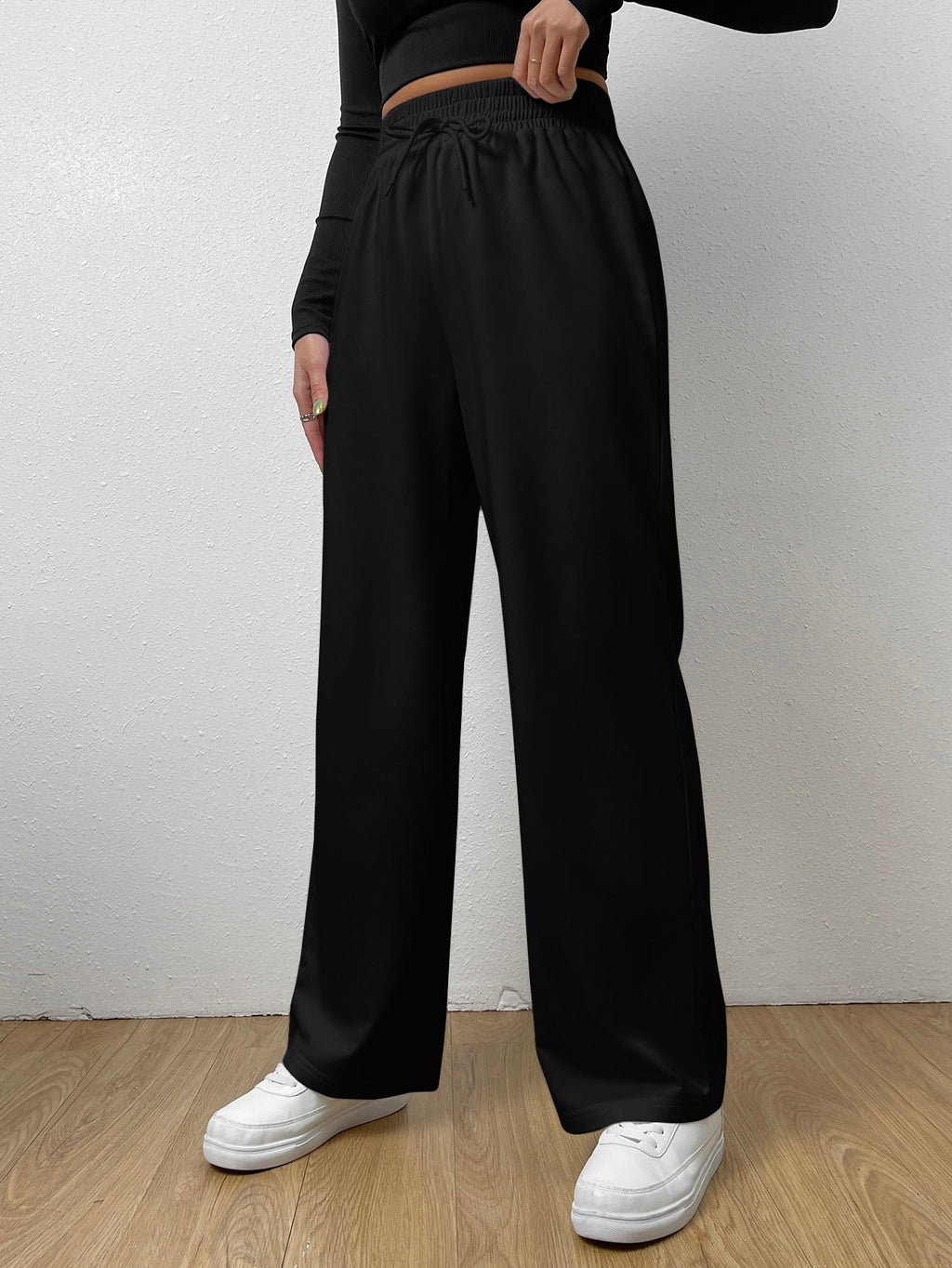Pack of Two Beige & Black Flapper Trouser