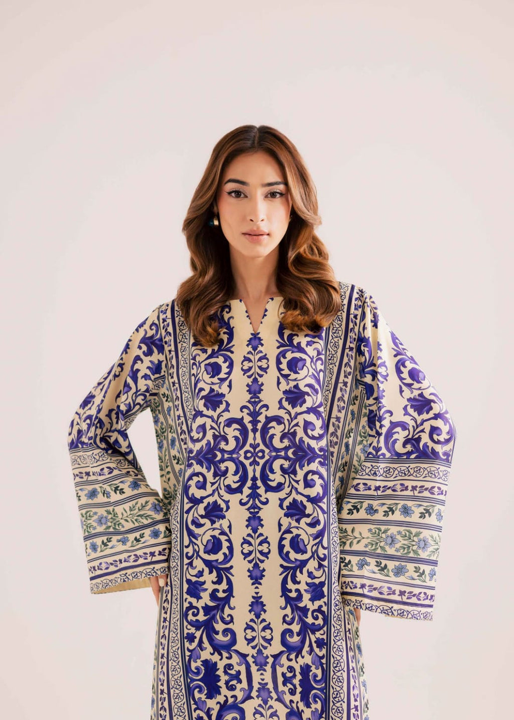 Zehra Royale Silk Crepe 2 Piece Set