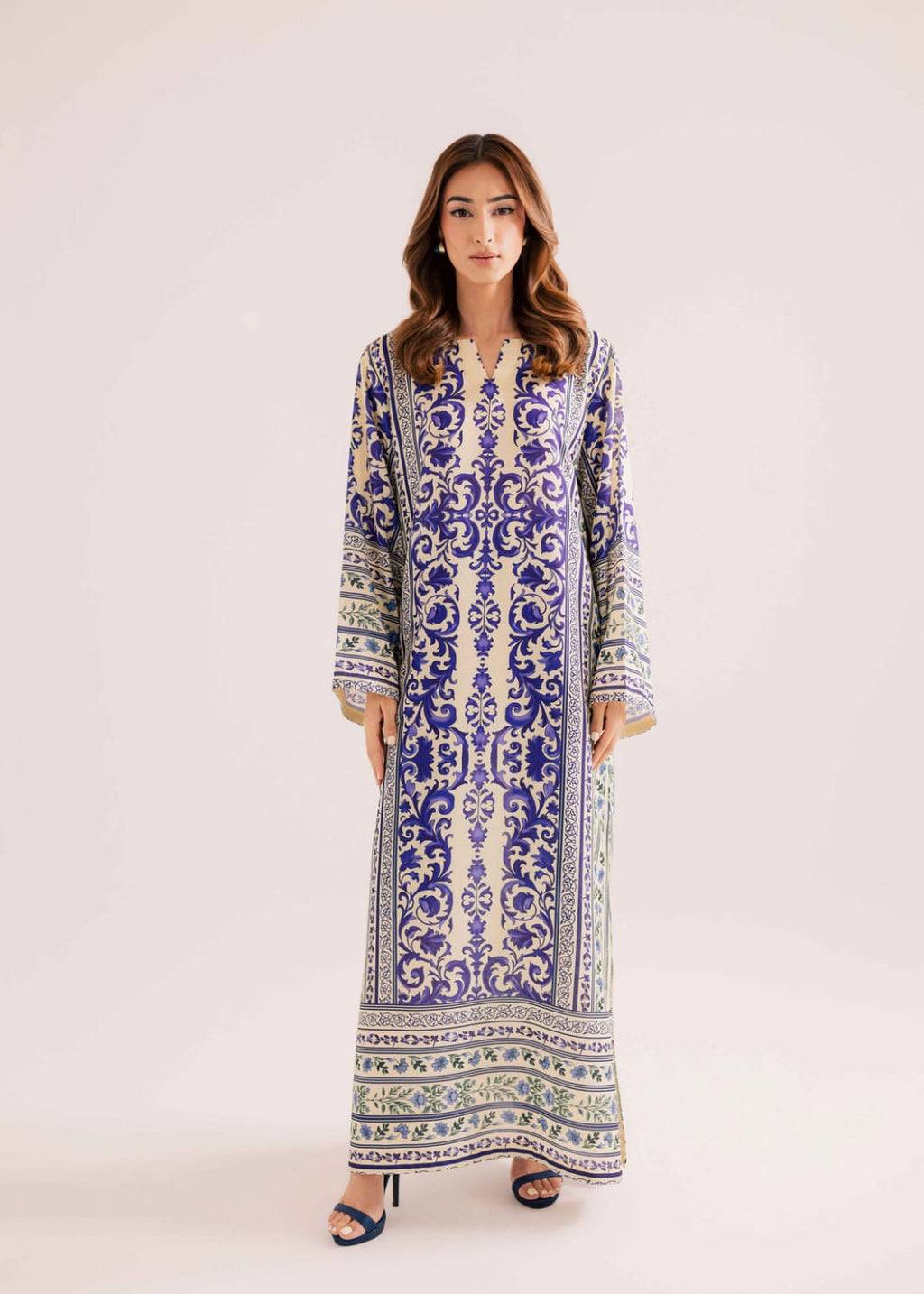 Zehra Royale Silk Crepe 2 Piece Set